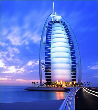 Burj Al Arab - dubajski hotel s sedmimi zvezdicami